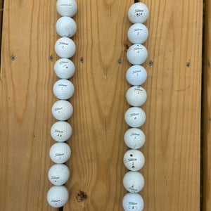 20 Used Pro v1 / pro v1x Golf Balls