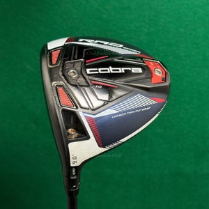 LH Cobra King RAD Speed 9 Driver Fujikura Motore X F1 6-S Graphite Stiff w/HC