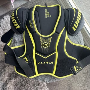 Senior Large Warrior Alpha QX5 Shoulder Pads (New)