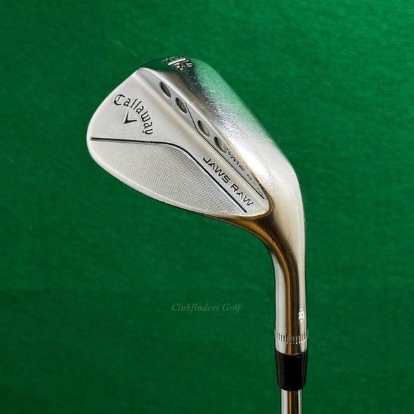 Callaway Jaws Raw Chrome 58-12W 58 Lob Wedge Modus 3 Tour 105 Steel Extra Stiff
