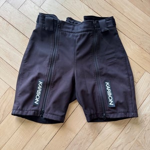 Black Small Adult Unisex Karbon Shorts (Used)