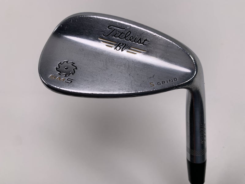 Titleist Vokey SM5 Tour Chrome Sand Wedge SW 54* 10 Bounce Wedge Steel Mens RH