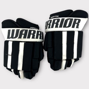 Pro Stock Used 15" Warrior Franchise Pittsburgh Penguins Hockey Gloves MIC
