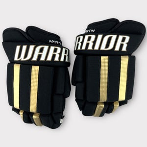Pro Stock New 15" Warrior Franchise Pittsburgh Penguins Hockey Gloves MIC