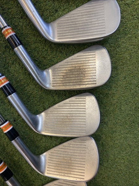 Used LH TaylorMade P790 Forged Iron Set 5-PW-GW True Temper AMT Red S300 Steel