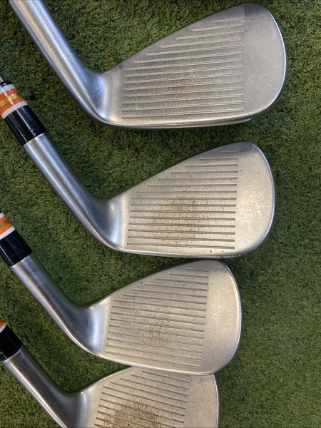 Used LH TaylorMade P790 Forged Iron Set 5-PW-GW True Temper AMT Red S300 Steel