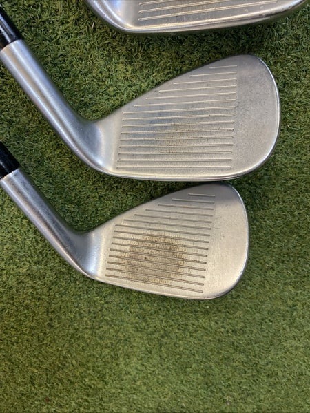 Used LH TaylorMade P790 Forged Iron Set 5-PW-GW True Temper AMT Red S300 Steel