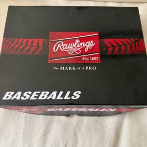 1 Dozen of Rawlings Practice Baseballs