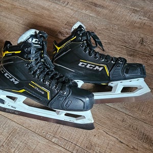 CCM Super Tacks 9380 Hockey Goalie Skates 9 (Used)