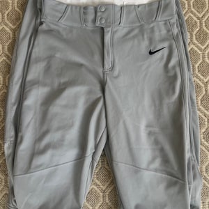 3 pair Gray Men's Medium Adult Nike Game Pants (Used)