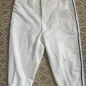 White Men's Medium Adult Mizuno Game Pants (Used)