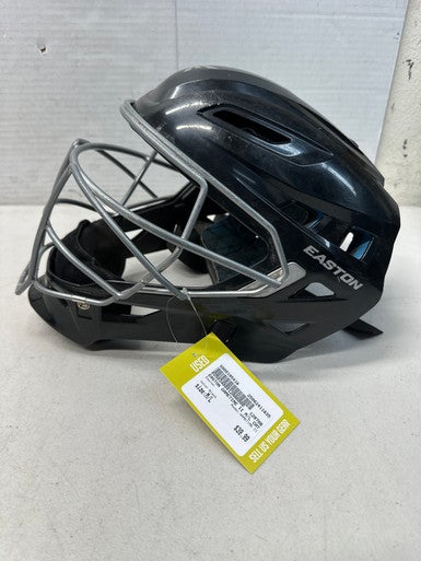 Used Easton GAMETIME II Catchers Helmet w/Mask Black M/L 11835-S000195416