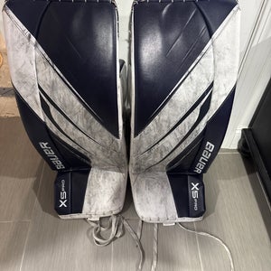 XS  2023 Bauer Vapor X5 Pro Goalie Leg Pads  (Used)