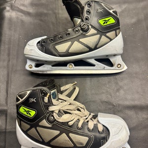 Reebok 3K Hockey Goalie Skates Regular Width 8 (Used)