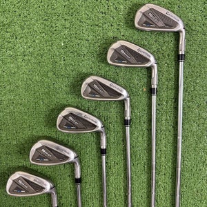 TaylorMade Sim2 Max Iron Set 5-PW KBS Tour 120 Stiff Flex Right Handed