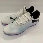 White Men's Size M 11.0 (W 12.0) Puma Future Trainers Cleats (New)