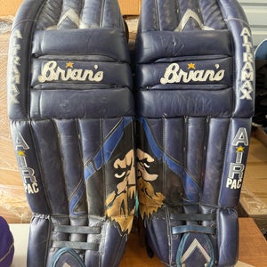 34" , Fit Like A 33+1, Custom 2003 Brian's Goalie Leg Pads (Used)