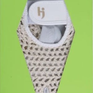 HJ Glove Half Finger Glove (Mens, Left) White Golf Glove NEW