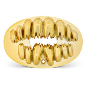 New 3D CHROME JAWS OXYGEN GOLD 11834-BAT12MGJAW009