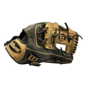 Used Wilson A2000 BB/SB Glove RH Throw Black 11 1/2" 11834-S000036400