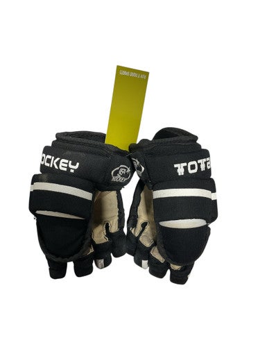 Used TOTAL HOCKEY Youth Gloves Black 8" 11834-S000036451