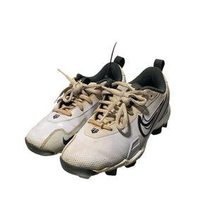 Used Nike TROUT BB/SB Cleats Grey Junior 02.5 11834-S000036554