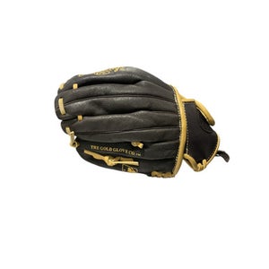 Used Rawlings BLK GLOVE BB/SB Glove RH Throw Black 10" 11834-S000036677