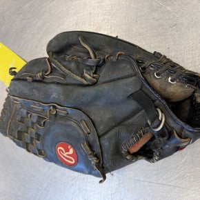Used Rawlings SUPER SIZE BB/SB Glove RH Throw Black 13" 11339-S000191003