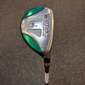 Used Warrior 3 Mens Fairway Wood RH 3 Wood 11339-S000189764