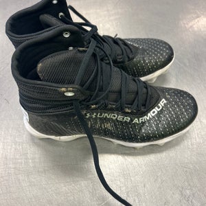 Used Under Armour Adult FB Cleats Black Senior 7 11339-S000184356
