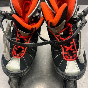 Used ASSAULT Junior Rec Fitness Skates Grey Adjustable 11339-S000184135