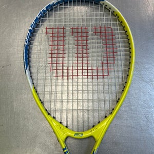 Used Wilson JR RACQUET Junior Tennis Racquet Yellow 23" 11339-S000187104