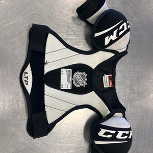 Used CCM LTP SM Hockey Shoulder Pads 11339-S000166316