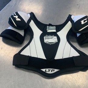 Used CCM LTP SP MD Hockey Shoulder Pads 11339-S000163939