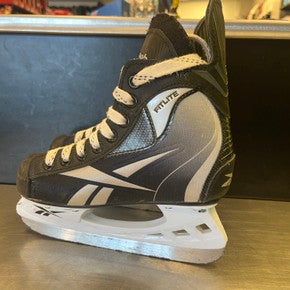 Used Reebok FITLITE Junior 01 Ice Hockey Skates 11339-S000160840