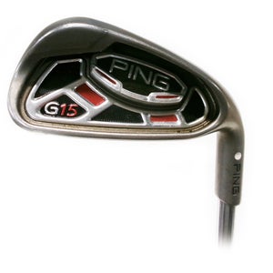 Ping G15 4-PW White Dot Iron Set Steel Ping AWT Regular Flex