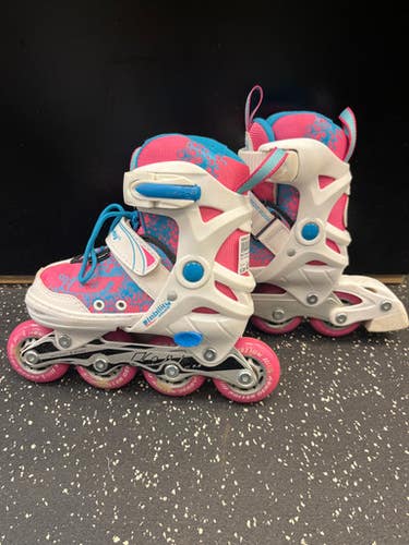 Used RollerDerby ADJU 11-1 Adjustable Inline Skates - Rec and Fitness 11339-S000167120
