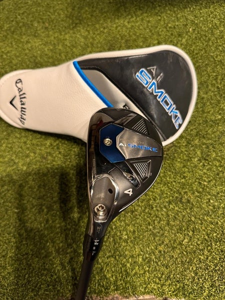 Callaway AI Smoke 4 21* Hybrid, Cypher 60 5.5 Regular Flex, LH