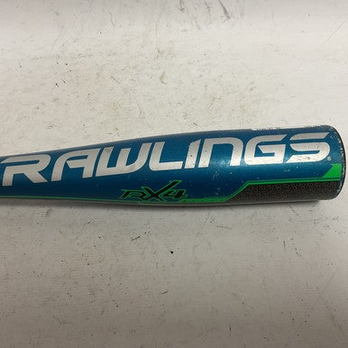 Used Rawlings RX4 USRX8 USA 2 5/8 Baseball Bat Royal Blue 27" 11855-S000186884