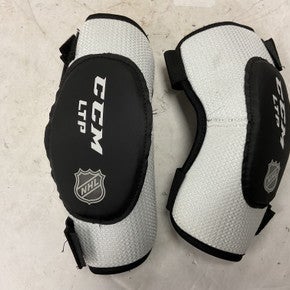 Used CCM LTP Junior Elbow Pads White And Black LG 11855-S000186873