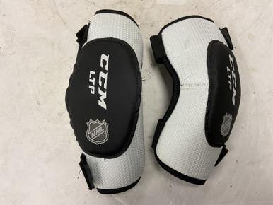 Used CCM LTP Junior Elbow Pads White And Black LG 11855-S000186873