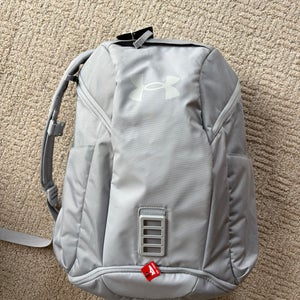 New Gray Under Armour Backpack- Tags Still On