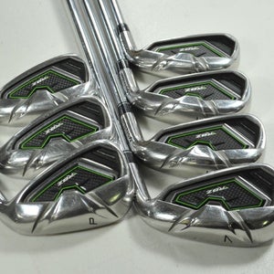 TaylorMade RocketBallz 4-PW Iron Set Stiff Flex Right Steel # 198236