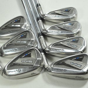 TaylorMade SIM2 Max 4-PW Iron Set Stiff Flex Right KBS MAX MT 85 Steel # 198357