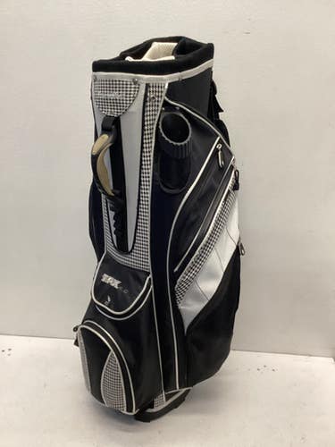 Used Powerbilt TPX Mens Cart Bag Black And White 11443-S000195270