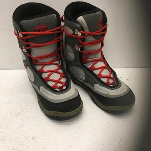 Used Lamar MX-5 Mens Snowboard Boots Red And Grey Senior 11 11443-S000195264