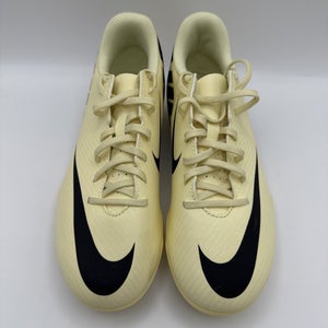 Nike Mercurial Zoom Vapor 15 Club FG Lemonade Cleats DJ5958-700 Youth Size 4.5