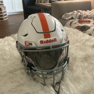 Riddell Youth SpeedFlex Football Helmet (size large) with clear Nxtrnd Visor
