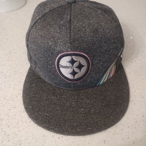 Pittsburgh Steelers New Era 2019 NFL Crucial Catch 59FIFTY Hat Youth OSFM