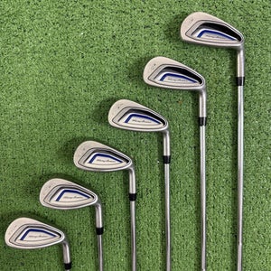 Tommy Armour Evo II Iron Set 6-PW SW Steel Shafts Right Handed